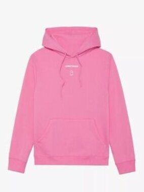 Lonely Ghost Pink Hoodie Text Me When You Get Home Adult size